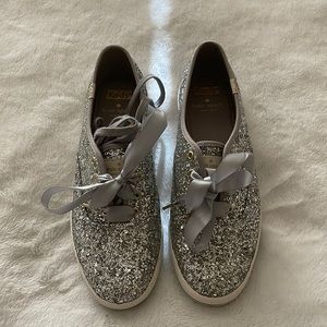 Kate Spade Glitter Keds Sneakers